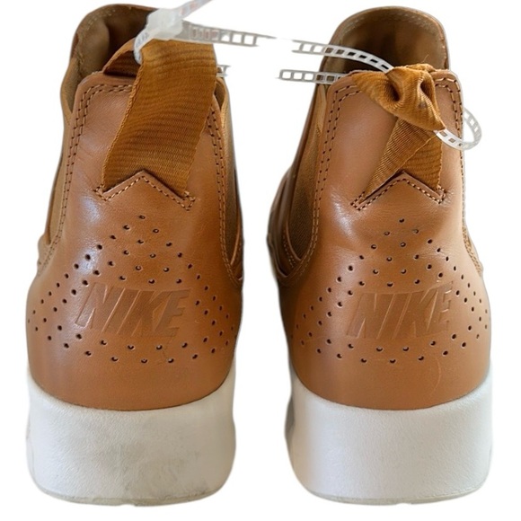 Nike Air Max Caramel Ale Brown Thea Mid Ankle Booties Sneakers Womens 10 NEW - Picture 10 of 16